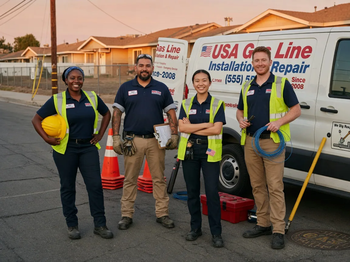 Gas Line Installation company in High Shoals, NC